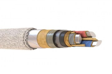 Силовой алюминиевый кабель АСБл-10 3х120