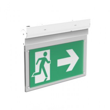Универсальный светодиодный аварийно-эвакуационный световой указатель Flip