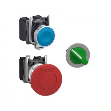 Harmony XB4 Кнопки и светосигнальные индикаторы в металлическом корпусе Ø22