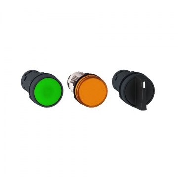 Harmony XB7 Моноблочные кнопки и светосигнальные индикаторы в пластиковом корпусе Ø22